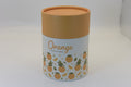 Orange scented candle with citrus fragrance - home fragrance