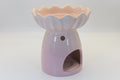 Transform your space with our elegant Pink Water Lily Ceramic Oil Burner &amp; Wax Warmer.
