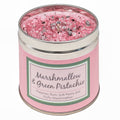 Seriously Scented Marshmallow & Green Pistachio - Premium scented candle for home fragrance