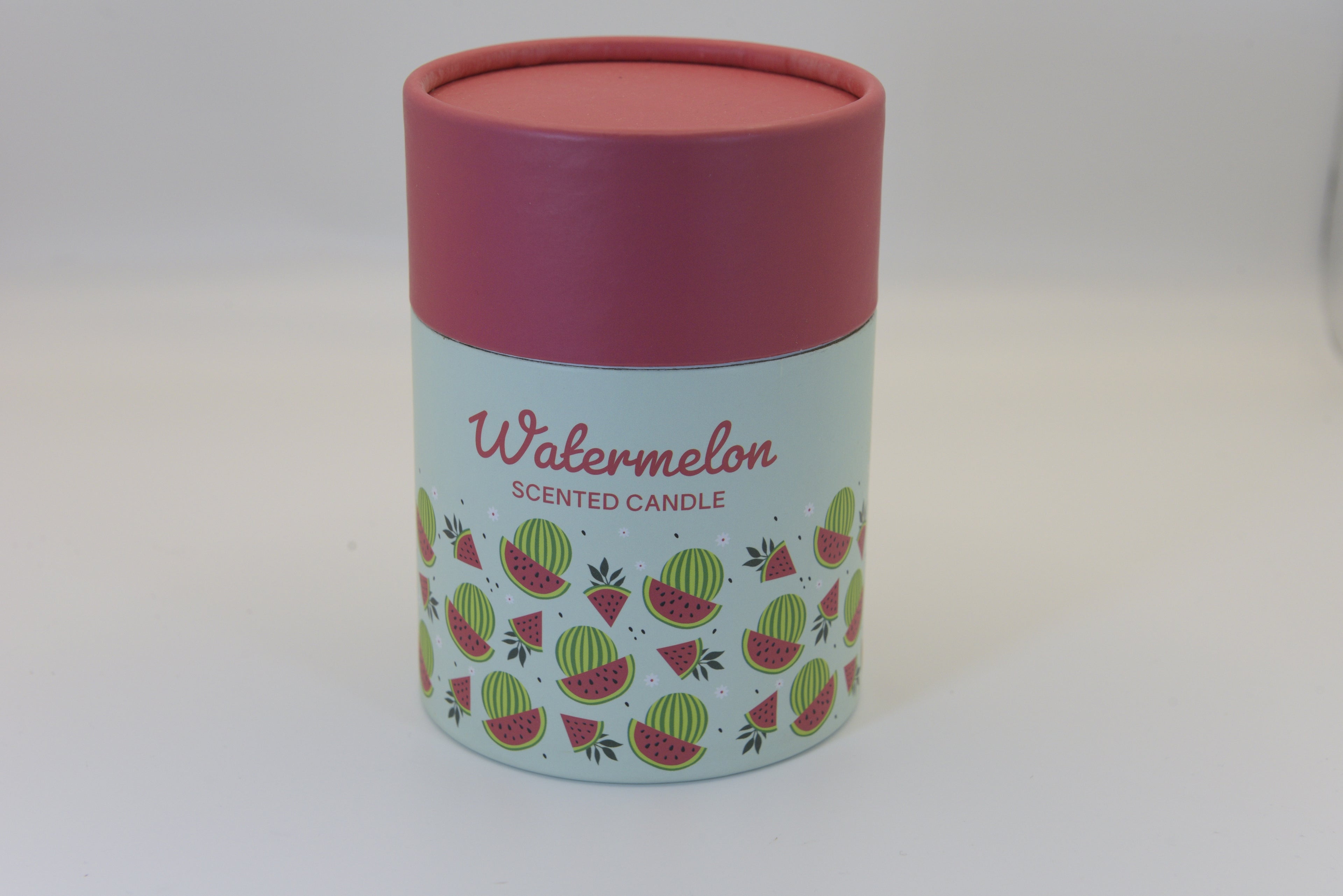 Watermelon scented candle with sweet fruity fragrance - home fragrance